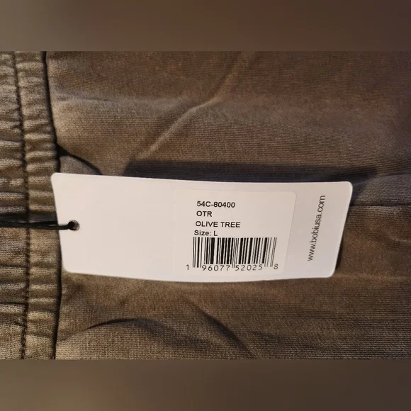 NWT Revolv BOBI Los Angeles |Pocket Lounge Pant In Olive Green Size L - Picture 3 of 7